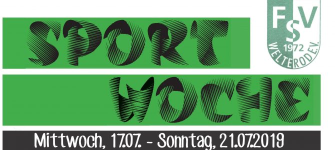 Sportwoche 2019 Sportwoche 2019